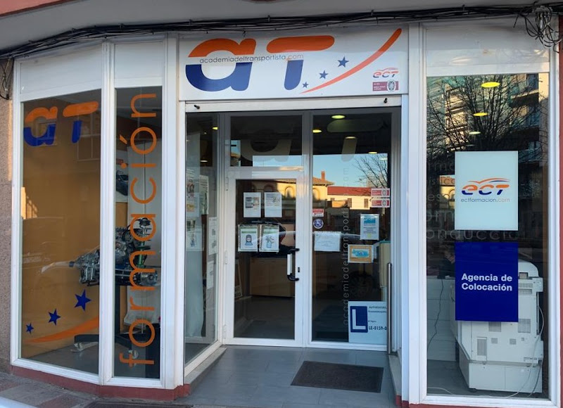 AT Academia del Transportista – Centro CAP, ADR y de Recuperación de Puntos, León