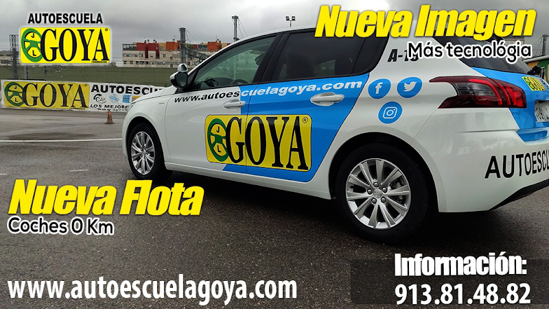 Autoescuela Goya – Pistas Sanchinarro Moto Camión Bus Microcar
