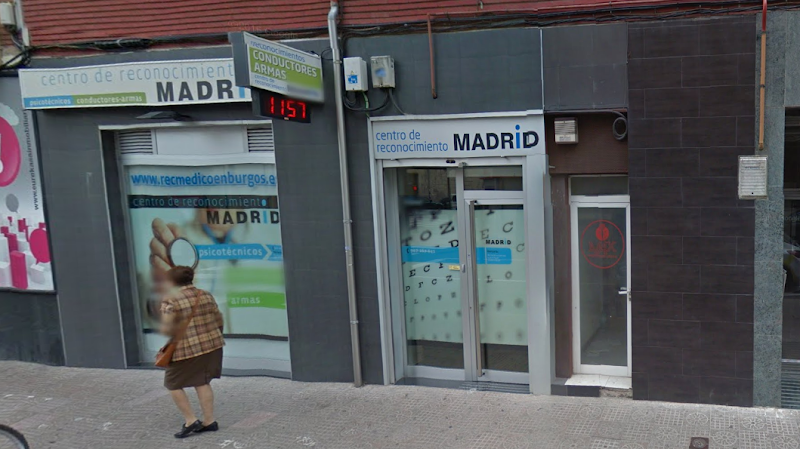 CENTRO DE RECONOCIMIENTOS DE CONDUCTORES MADRID