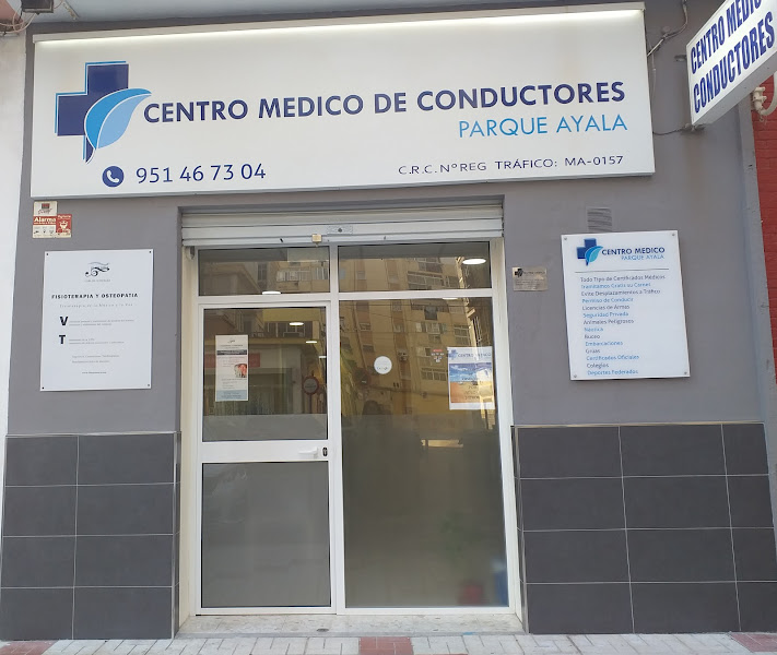 Centro Médico De Conductores Parque Ayala Certificados y Reconocimientos Medicos en Malaga Conducir